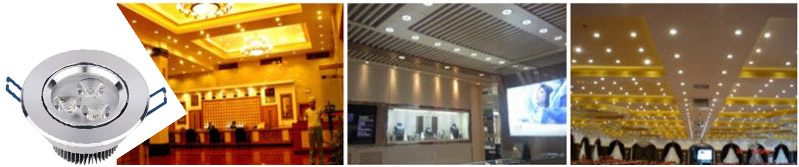 Applicable places of led ceiling lights,led downlights, used for hotels,home and other indoor places.