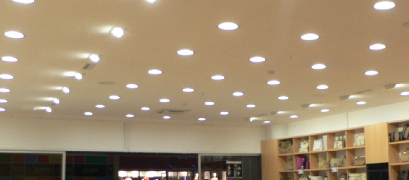 Application of Aluminum LED ceiling light 7W