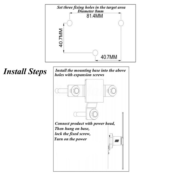 Installation steps for LED fan, holographic display, hologram display,led fan with 3D visual