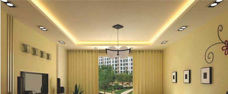 dual head led cob ceiling light. application: Hall, Bedroom, Canteen, Hotel, Store, Office etc.