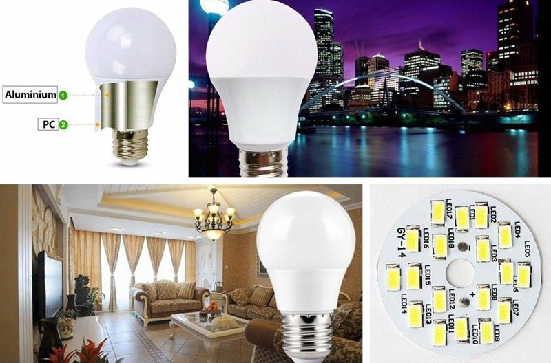 Wide Application of light bulb: Commercial and exhibition locations Hotel, conference room Factory, office, house Airport, metro, station