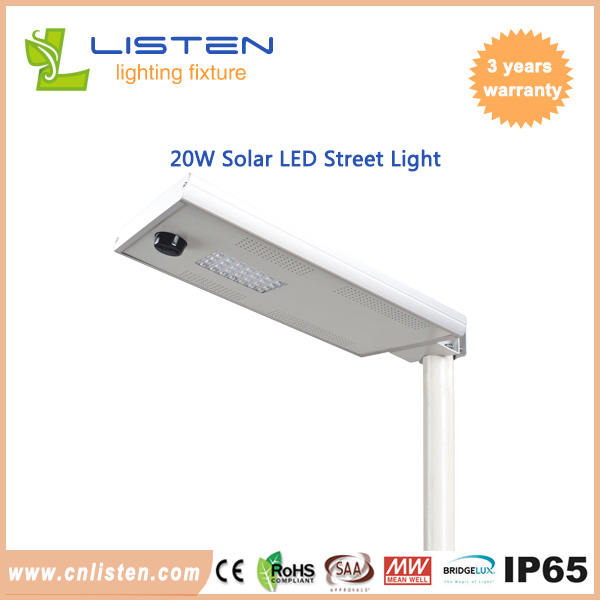 20W solar street light with remote