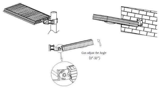 Installation of all in one solar street light/Listen Technology Co., Ltd./www.cnlisten.com