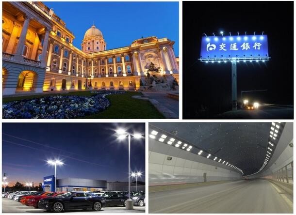 Various uses for tunnel lights,flood lights,street light